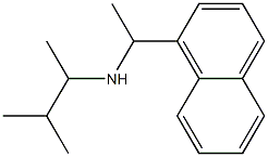 (3-methylbutan-2-yl)[1-(naphthalen-1-yl)ethyl]amine Struktur