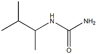 (3-methylbutan-2-yl)urea Struktur