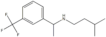 (3-methylbutyl)({1-[3-(trifluoromethyl)phenyl]ethyl})amine Struktur