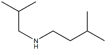 (3-methylbutyl)(2-methylpropyl)amine Struktur