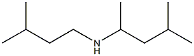 (3-methylbutyl)(4-methylpentan-2-yl)amine Struktur