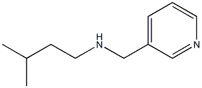 (3-methylbutyl)(pyridin-3-ylmethyl)amine Struktur