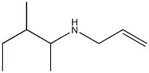 (3-methylpentan-2-yl)(prop-2-en-1-yl)amine Struktur