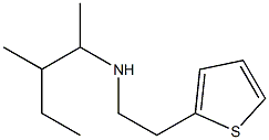 (3-methylpentan-2-yl)[2-(thiophen-2-yl)ethyl]amine Struktur