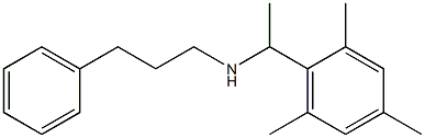 (3-phenylpropyl)[1-(2,4,6-trimethylphenyl)ethyl]amine Struktur