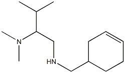 (cyclohex-3-en-1-ylmethyl)[2-(dimethylamino)-3-methylbutyl]amine Struktur