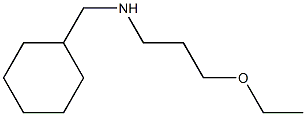 (cyclohexylmethyl)(3-ethoxypropyl)amine Struktur