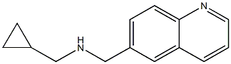 (cyclopropylmethyl)(quinolin-6-ylmethyl)amine Struktur