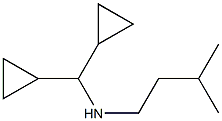 (dicyclopropylmethyl)(3-methylbutyl)amine Struktur