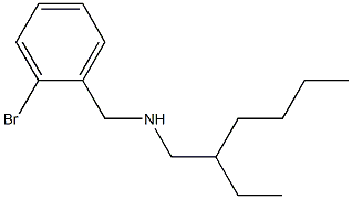 [(2-bromophenyl)methyl](2-ethylhexyl)amine Struktur