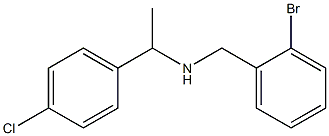 [(2-bromophenyl)methyl][1-(4-chlorophenyl)ethyl]amine Struktur