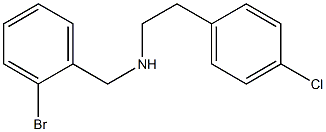 [(2-bromophenyl)methyl][2-(4-chlorophenyl)ethyl]amine Struktur