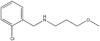 [(2-chlorophenyl)methyl](3-methoxypropyl)amine Struktur