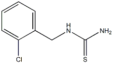 [(2-chlorophenyl)methyl]thiourea Struktur