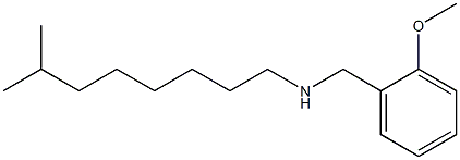 [(2-methoxyphenyl)methyl](7-methyloctyl)amine Struktur