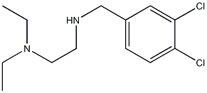 [(3,4-dichlorophenyl)methyl][2-(diethylamino)ethyl]amine Struktur