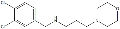 [(3,4-dichlorophenyl)methyl][3-(morpholin-4-yl)propyl]amine Struktur