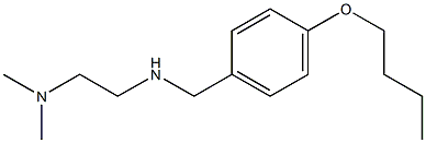 [(4-butoxyphenyl)methyl][2-(dimethylamino)ethyl]amine Struktur