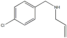 [(4-chlorophenyl)methyl](prop-2-en-1-yl)amine Struktur