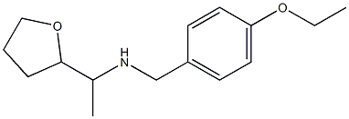 [(4-ethoxyphenyl)methyl][1-(oxolan-2-yl)ethyl]amine Struktur