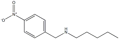 [(4-nitrophenyl)methyl](pentyl)amine Struktur