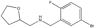 [(5-bromo-2-fluorophenyl)methyl](oxolan-2-ylmethyl)amine Struktur