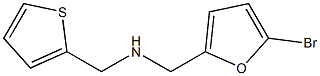 [(5-bromofuran-2-yl)methyl](thiophen-2-ylmethyl)amine Struktur