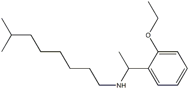 [1-(2-ethoxyphenyl)ethyl](7-methyloctyl)amine Struktur