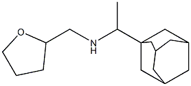 [1-(adamantan-1-yl)ethyl](oxolan-2-ylmethyl)amine Struktur