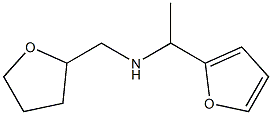 [1-(furan-2-yl)ethyl](oxolan-2-ylmethyl)amine Struktur