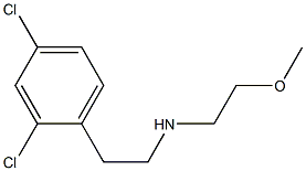 [2-(2,4-dichlorophenyl)ethyl](2-methoxyethyl)amine Struktur