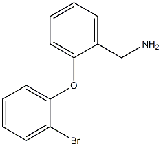 [2-(2-bromophenoxy)phenyl]methanamine Struktur