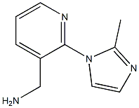 [2-(2-methyl-1H-imidazol-1-yl)pyridin-3-yl]methylamine Struktur