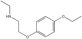 [2-(4-ethoxyphenoxy)ethyl](ethyl)amine Struktur