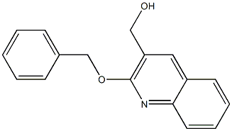 [2-(benzyloxy)quinolin-3-yl]methanol Struktur