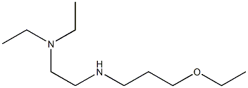 [2-(diethylamino)ethyl](3-ethoxypropyl)amine Struktur