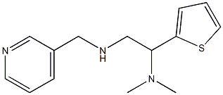 [2-(dimethylamino)-2-(thiophen-2-yl)ethyl](pyridin-3-ylmethyl)amine Struktur