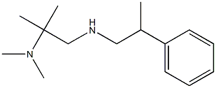 [2-(dimethylamino)-2-methylpropyl](2-phenylpropyl)amine Struktur