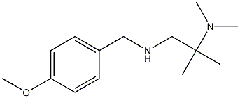 [2-(dimethylamino)-2-methylpropyl][(4-methoxyphenyl)methyl]amine Struktur