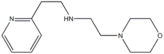 [2-(morpholin-4-yl)ethyl][2-(pyridin-2-yl)ethyl]amine Struktur