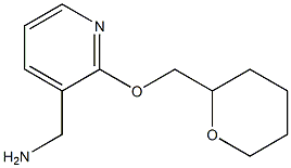 [2-(oxan-2-ylmethoxy)pyridin-3-yl]methanamine Struktur