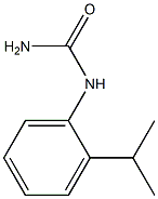 [2-(propan-2-yl)phenyl]urea Struktur