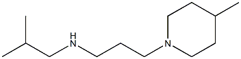 [3-(4-methylpiperidin-1-yl)propyl](2-methylpropyl)amine Struktur