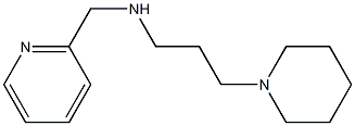 [3-(piperidin-1-yl)propyl](pyridin-2-ylmethyl)amine Struktur