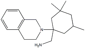 [3,3,5-trimethyl-1-(1,2,3,4-tetrahydroisoquinolin-2-yl)cyclohexyl]methanamine Struktur