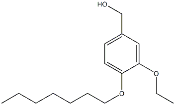 [3-ethoxy-4-(heptyloxy)phenyl]methanol Struktur