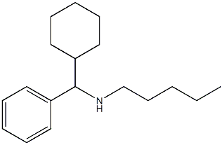 [cyclohexyl(phenyl)methyl](pentyl)amine Struktur