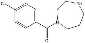 1-(4-chlorobenzoyl)-1,4-diazepane Struktur