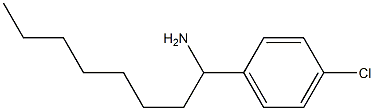 1-(4-chlorophenyl)octan-1-amine Struktur