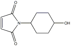 1-(4-hydroxycyclohexyl)-2,5-dihydro-1H-pyrrole-2,5-dione Struktur